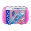 CURAPROX Travel set ORTHO růžový