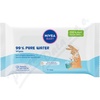 NIVEA Baby 99% Pure Water čist.ubrousky 57ks 80566
