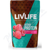 LIVLIFE Vegan Protein s lyofilizovan.malinou 245g