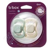 b.box Dudlíky z přír.kaučuku 6m+ sage&vanilla 2ks