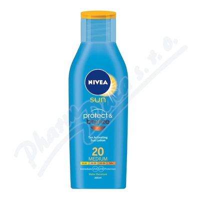 NIVEA SUN intenzivní opal.mléko OF20 200ml 85824