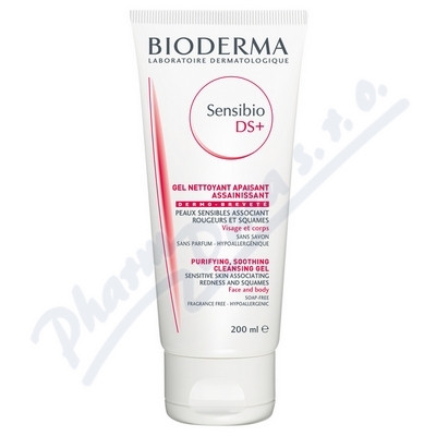 BIODERMA Sensibio DS+ Gel moussant 200ml