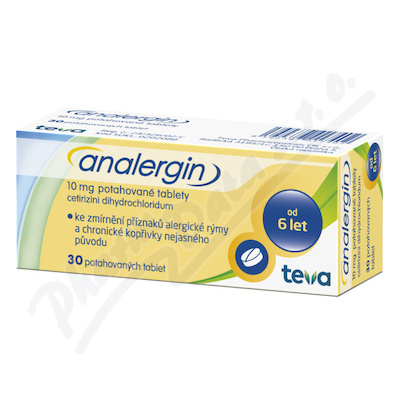 Analergin por.tbl.flm.30x10mg