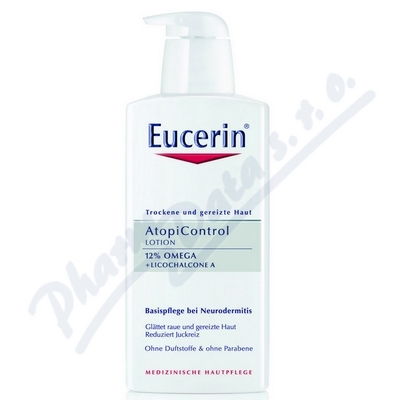 Eucerin AtopiControl těl.mléko suchá zarud.p.400ml