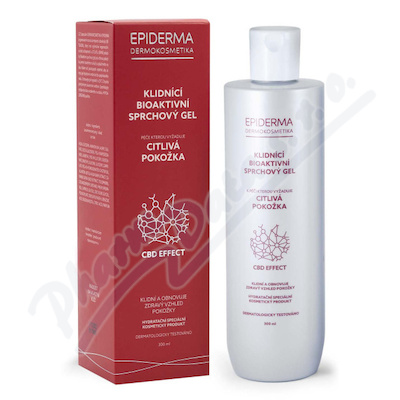 EPIDERMA klidnící bioaktivní CBD sprch.gel 300ml