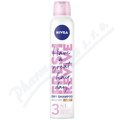 NIVEA suchý šampon pro sv.vlasy 200ml 88612