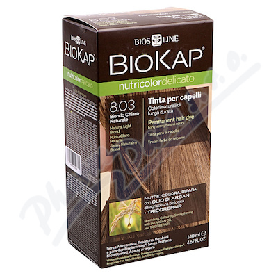 BIOKAP Barva na vlasy 8.03 Blond přír.světlá 140ml