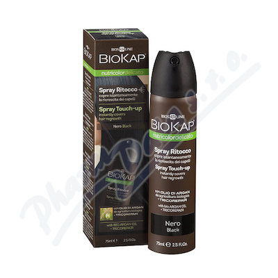 BIOKAP Spray Touch Up krycí spej Černý 75ml