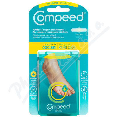 COMPEED náplast na kuří oka MOIST 6ks