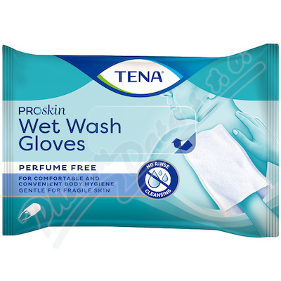 TENA Wet Wash Glove Mycí vlhčené rukavice 8ks 1161