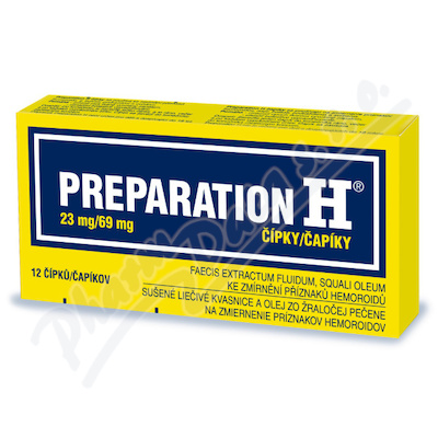 Preparation H 23mg/69mg sup.12 I