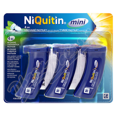 Niquitin mini 4mg pas.cmp.3x20