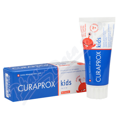 CURAPROX Kids zub.pasta od 2 let jahoda 60ml 0ppm