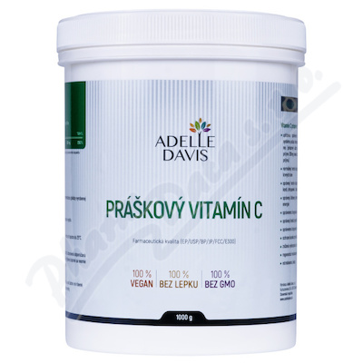 Adelle Davis Práškový vitamín C 1000g