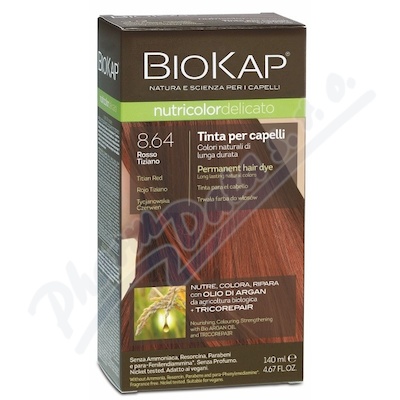 BIOKAP Barva na vlasy 8.64 Tiziánově červená 140ml