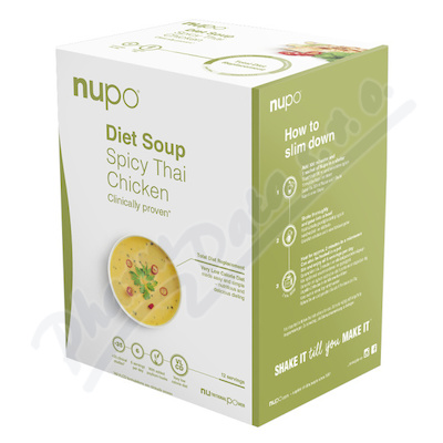 NUPO Diet Soup pikantní thajská polévka 12x32g new