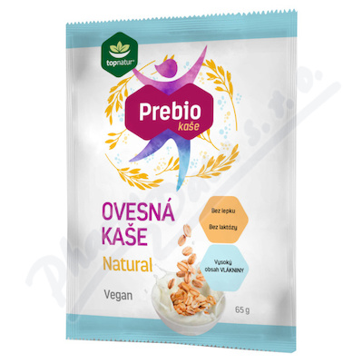 Prebio ovesná kaše natural 65g TOPNATUR