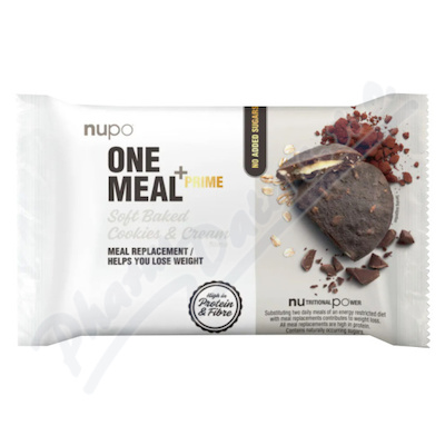 NUPO One Meal plněný koláček Cookies cream 70g