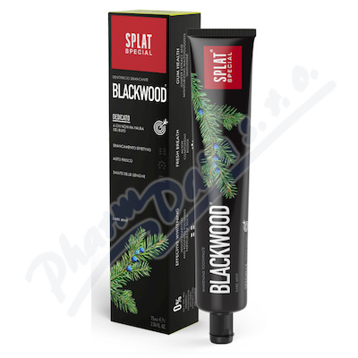 SPLAT Special BLACKWOOD černá zubní pasta 75ml