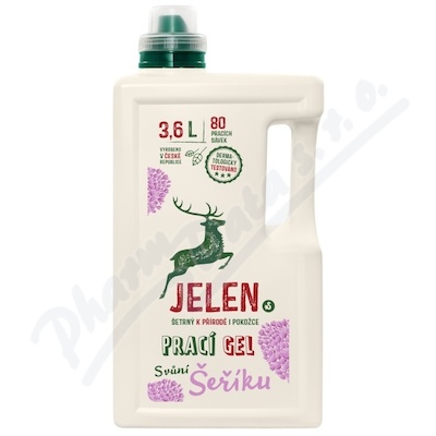 JELEN prací gel s vůní šeříku 3.6l