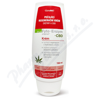 PRAGOMED Profi Fyto+Enzym+CBD krém 150ml