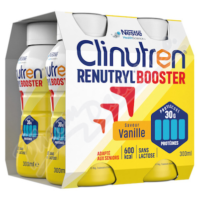 Clinutren Renutryl Booster Vanilka por.sol.4x300ml