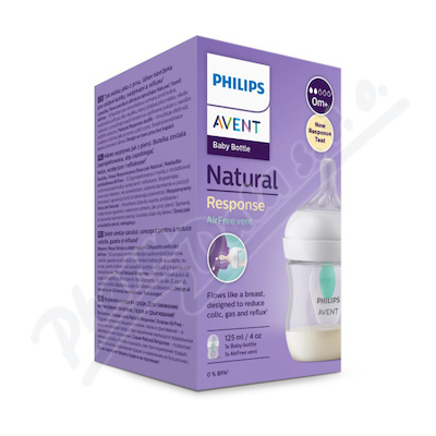 Philips AVENT Láhev Nat. Resp.vent.AF 125ml 0m+