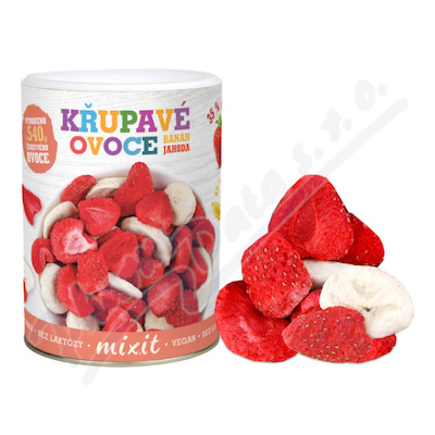 Mixit Krupavé ovoce Banán Jahoda 80g