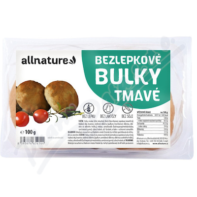 Allnature Bezlepkové bulky tmavé 100g