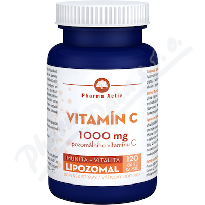 Vitamín C 1000mg Lipozomal cps.120