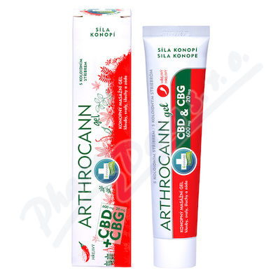 Annabis Arthrocann gel hřejivý CBD+CBG 75ml