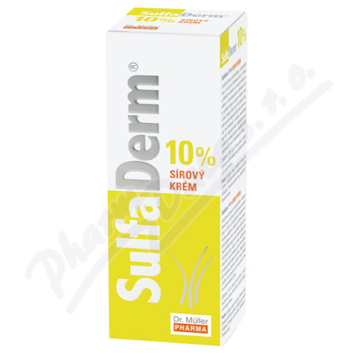 SulfaDerm sírový krém 10% 200ml Dr.Müller