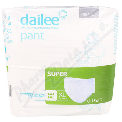 Dailee Pant Premium SUPER inko. kalhotky XL 15ks