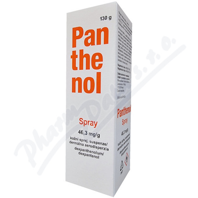 Panthenol Spray 46.3mg/g drm.spr.sus.130g