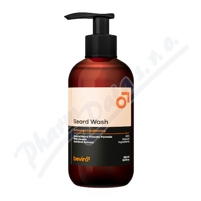 Beviro Beard Wash šampon na plnovous 250ml