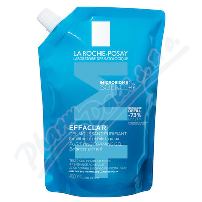 LA ROCHE-POSAY EFFACLAR Čisticí gel refill 400ml