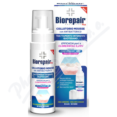 Biorepair Plus intenzivní pěnová ústní voda 200ml