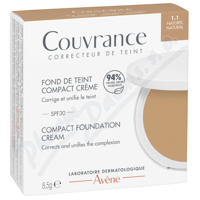 AVENE Couvrance Komp.krém.make-up SPF30 Natur.8.5g