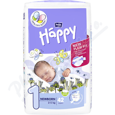 Happy Newborn dětské pleny 42ks