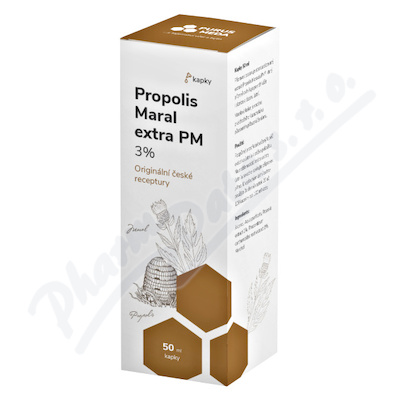 Propolis Maral extra PM 3% kapky 50ml